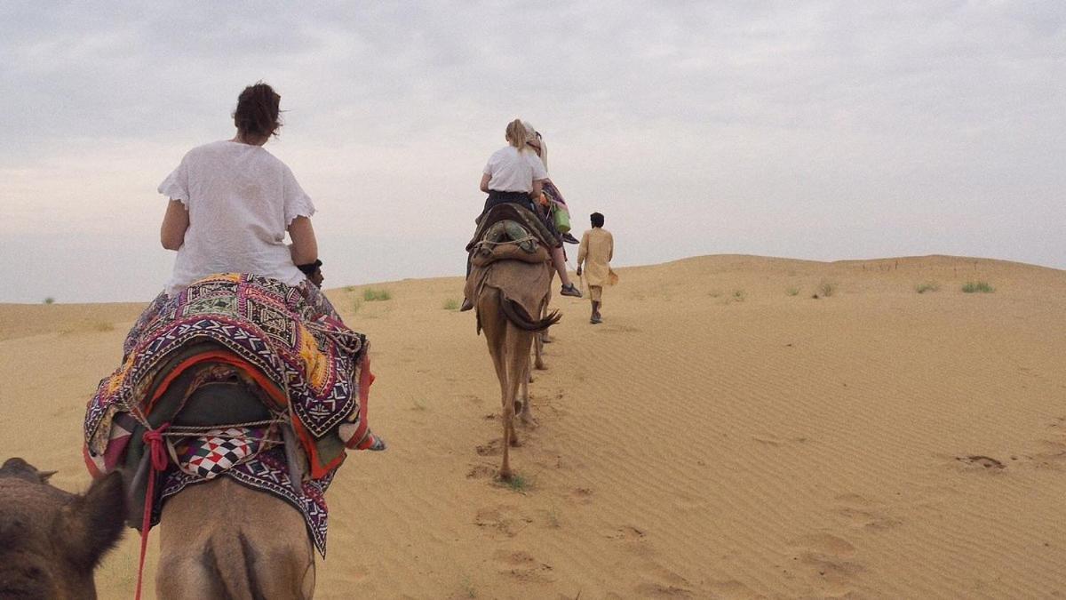 Hotel Sallu Safari Jaisalmer Eksteriør bilde